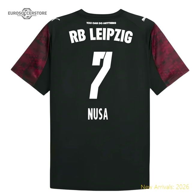 High-Quality 2025-2026 Red Bull Leipzig Third Shirt (Nusa 7)