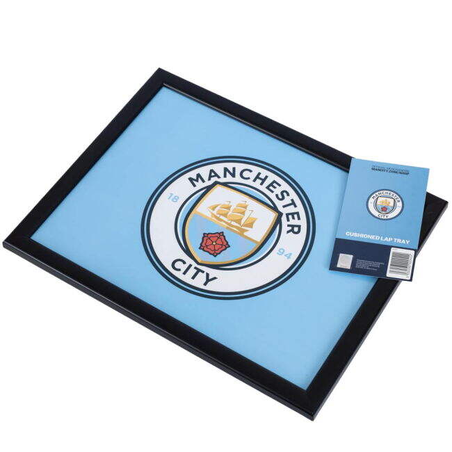 Manchester City FC Cushioned Lap Tray - authentic style