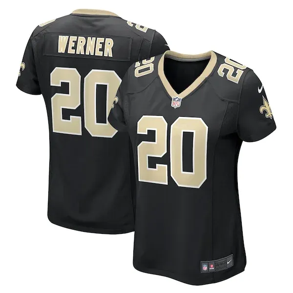Performance New Orleans Saints Game Jersey - Premium Black NFL Fan ...