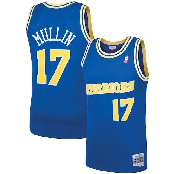 Chris Mullin GSW Elite Jersey - Great Deal Deal - Licensed Product