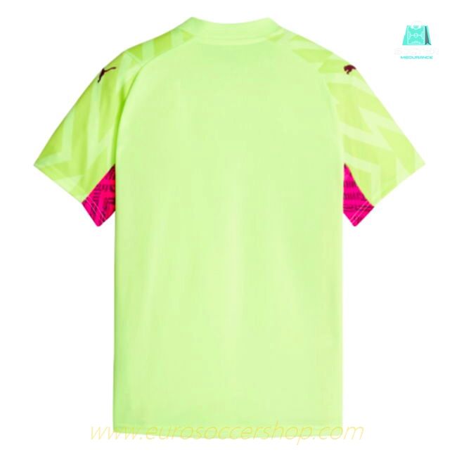 2023-2024 Man City SS Goalkeeper Shirt (Yellow) (Steffen 13)