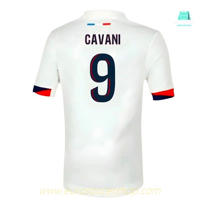 2025-2026 PSG Away Shirt (Sponsorless) - Kids (Cavani 9)