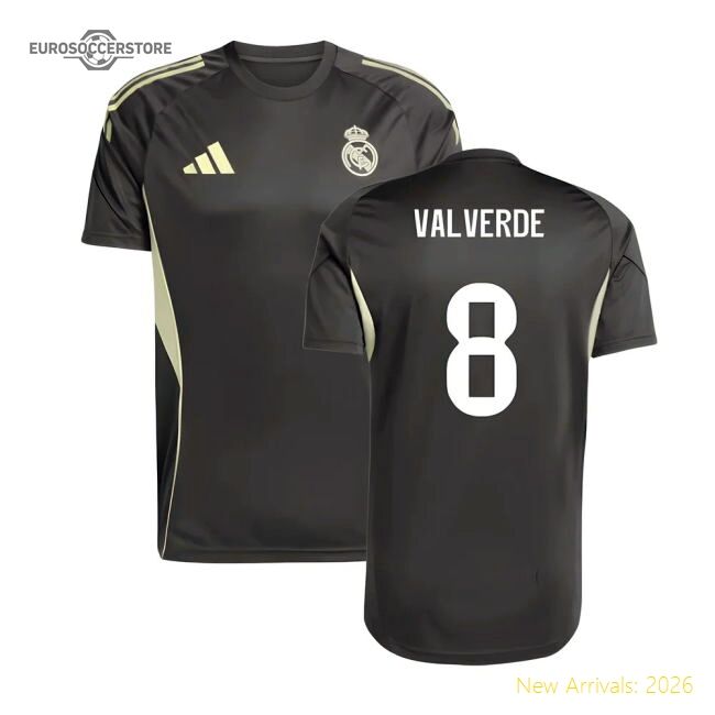 Official Training Real Madrid Valverde Jersey 2025-2026