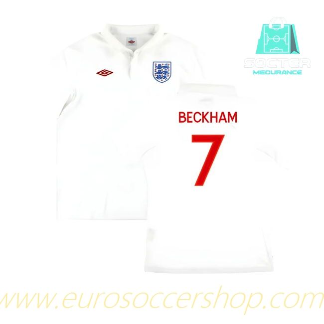 Three Lions Home Shirt Match Quality (BECKHAM 7)