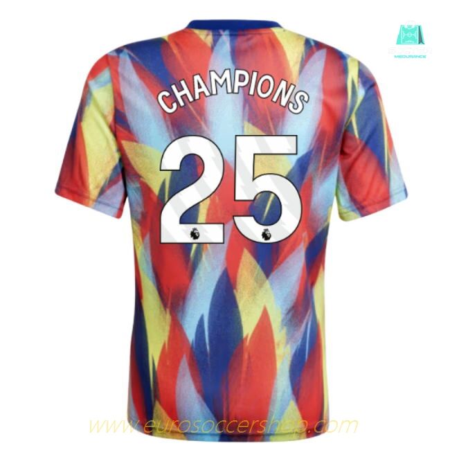 2025-2026 Arsenal Pre-Match Shirt (Victory Blue) - Kids (Champions 25)