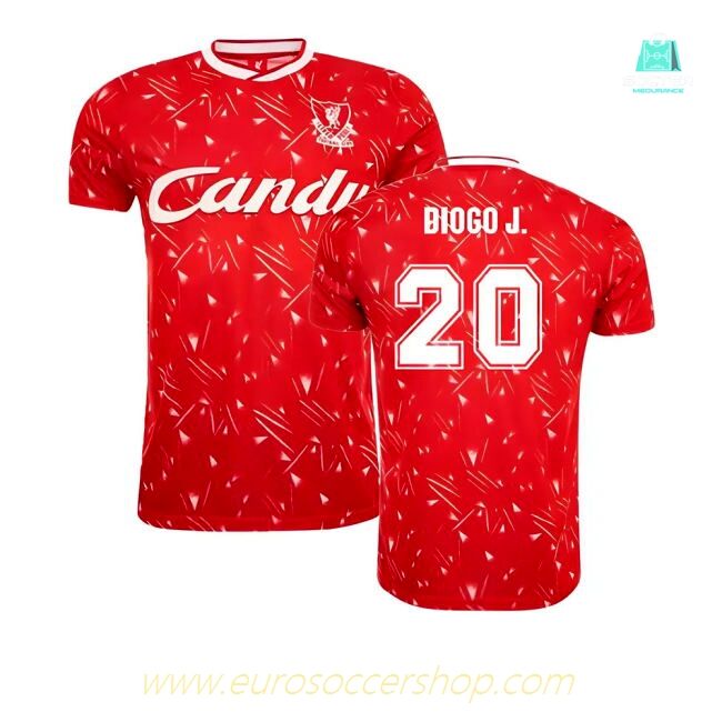 Liverpool FC 1988-89 Candy Home Shirt (Diogo J. 20)