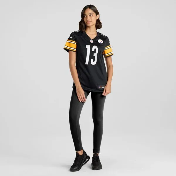 Performance Pittsburgh Steelers Game Jersey - Premium Black NFL Fan...