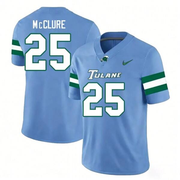 Star Player #25 Jamauri Mcclure Men Blue Cost-effective Jersey