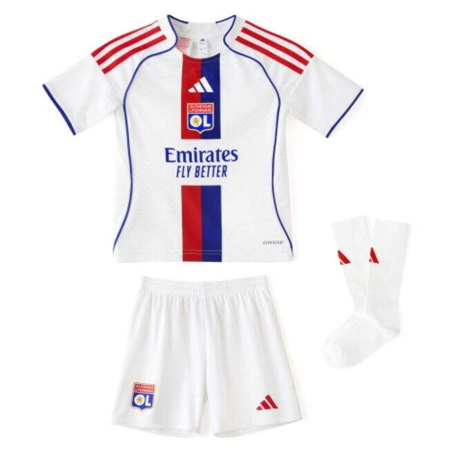 2025-2026 Olympique Lyon Home Mini Kit