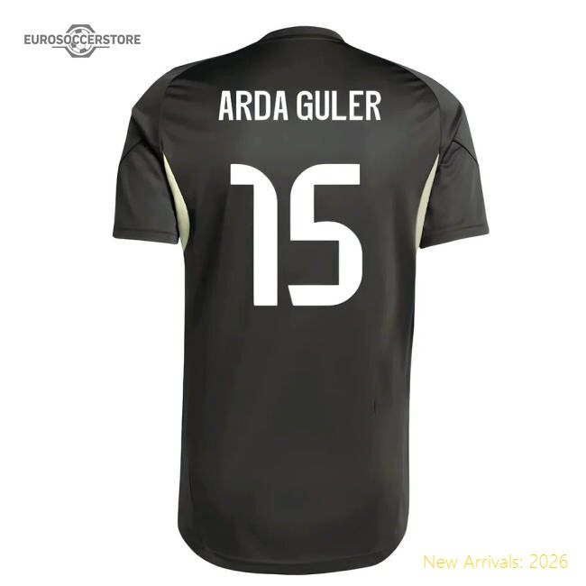 2025-2026 Real Madrid Training Jersey (utility Grey) (arda Guler 15)