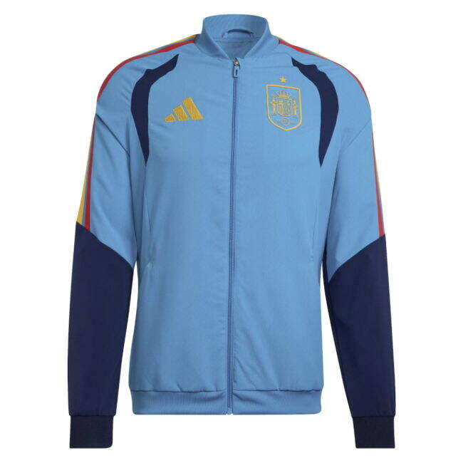 Spain Verified 2026-2027 Spain Presentation Jacket (Bold Aqua)