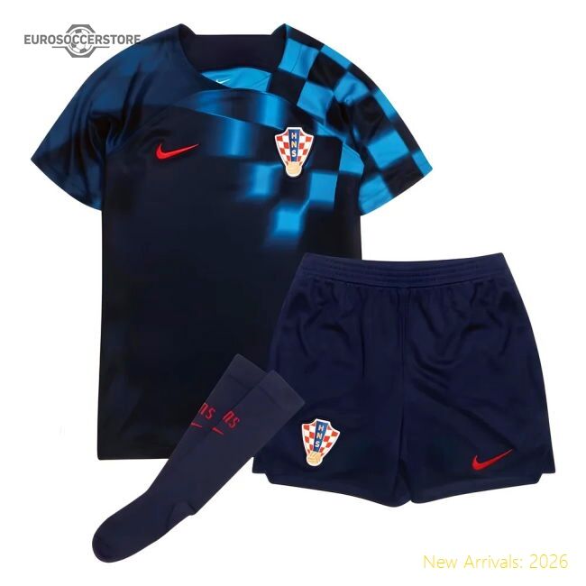 Pro Croatia 2022-2023 Away Kit - Moisture-management Ventilation