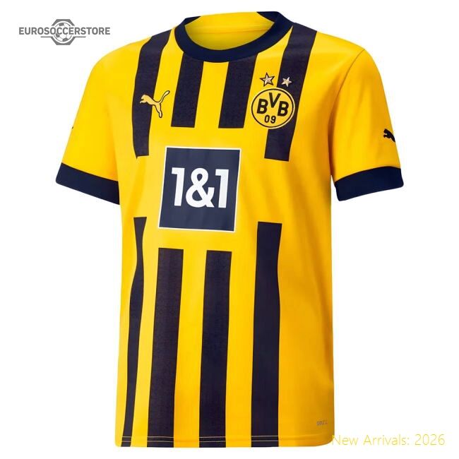 Premium-grade 2022-2023 Borussia Dortmund First Jersey (kids)