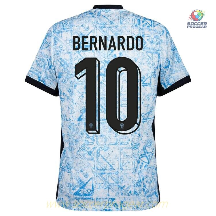 Portugal Away Team Jersey 2024-25 Edition Bernardo