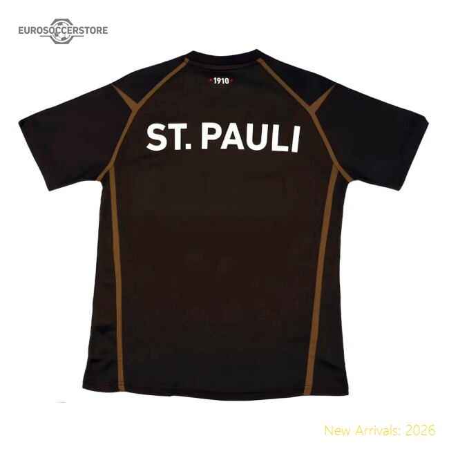 2022-2023 St Pauli Home Shirt - Official Design - Match Quality