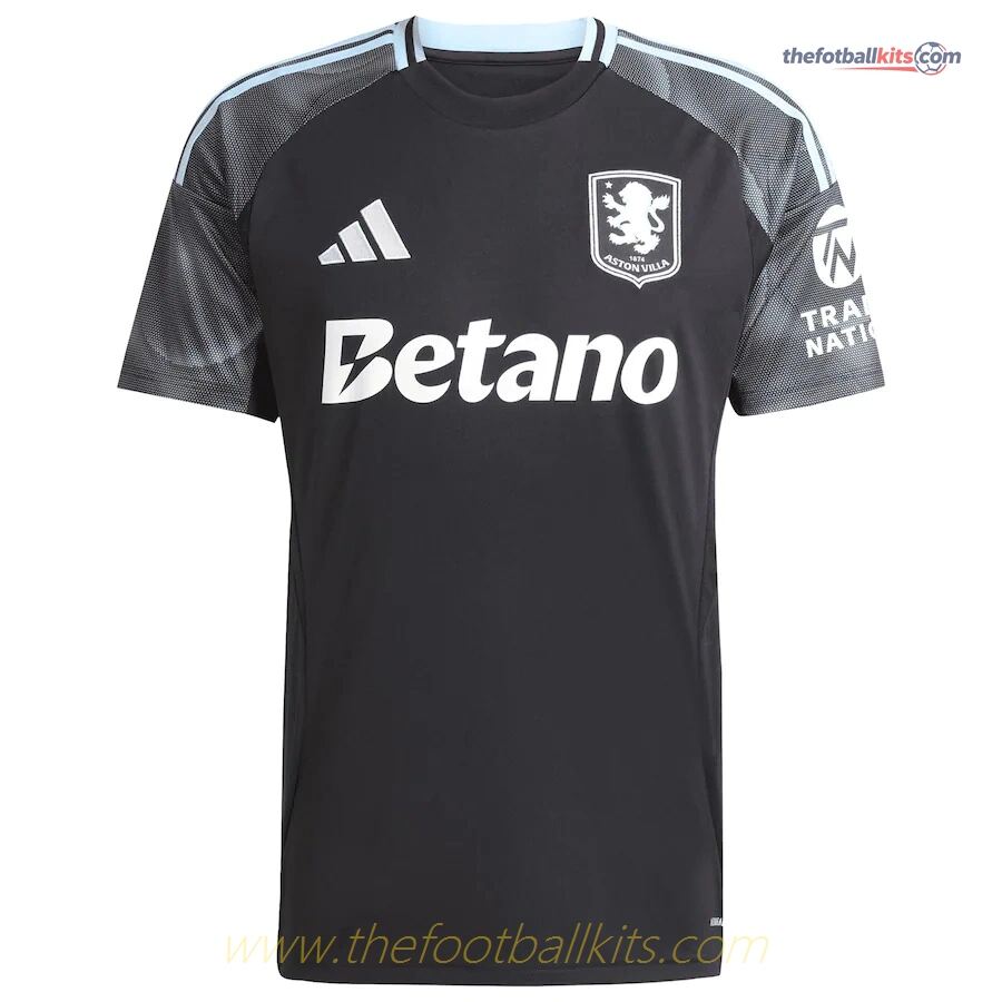Aston Villa Away Soccer Shirt 2025/26 Season