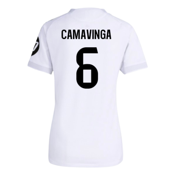 Authentic Home Real Madrid Camavinga Jersey 2025-2026 Flexible