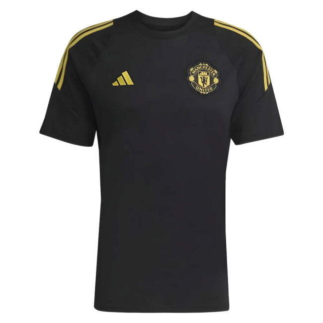 2025-2026 Man Utd EU Training Tee (Black)