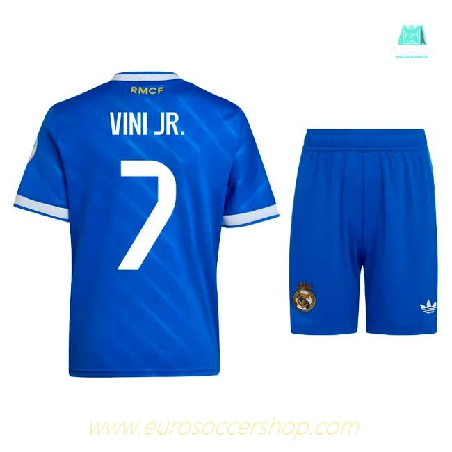 2025-2026 Real Madrid Third Mini Kit (Vini Jr. 7)