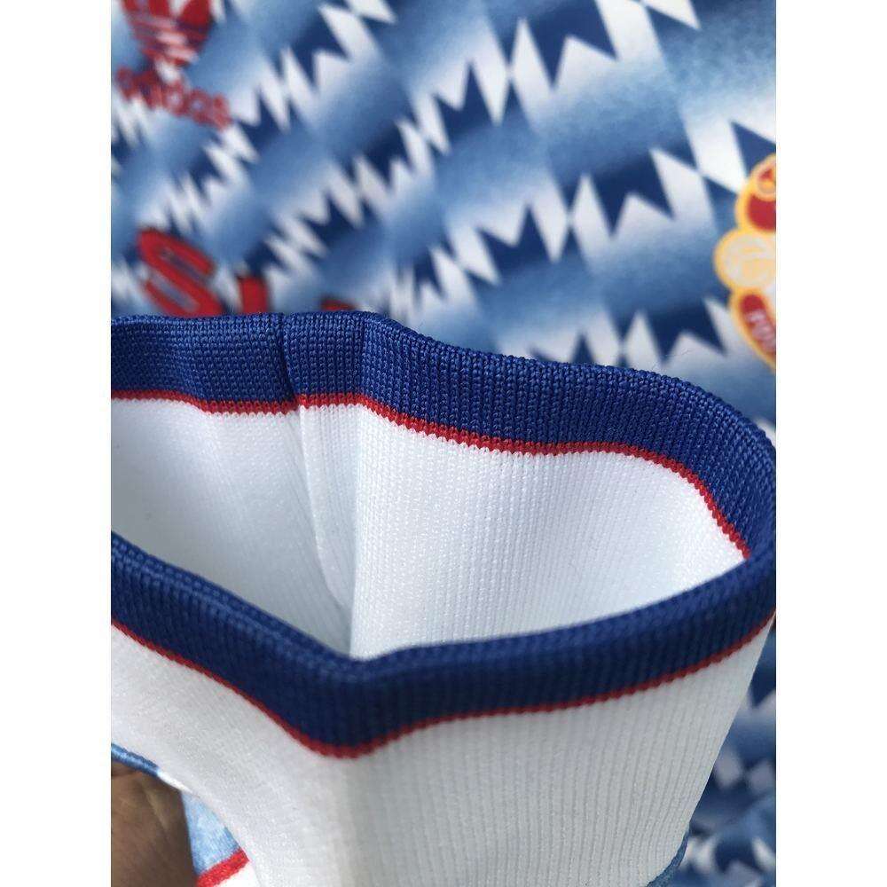 1990-1992 Man United away retro kit long sleeve