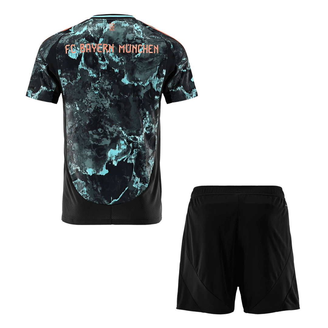 Bayern Munich Away Soccer Jersey Kit(Jersey+Shorts) 2024/25Authentic K
