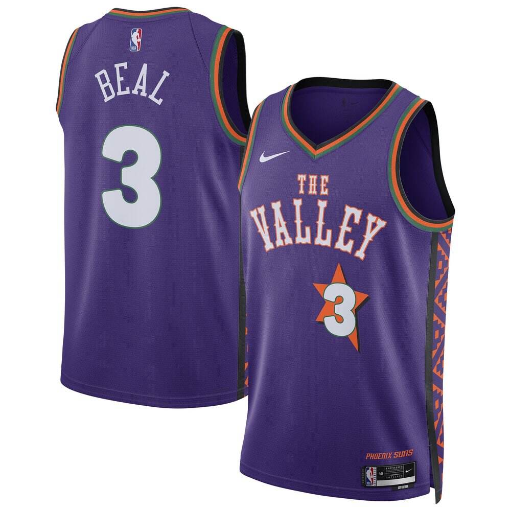 Official Phoenix Suns Jersey Purple City Edition - NBA Collection