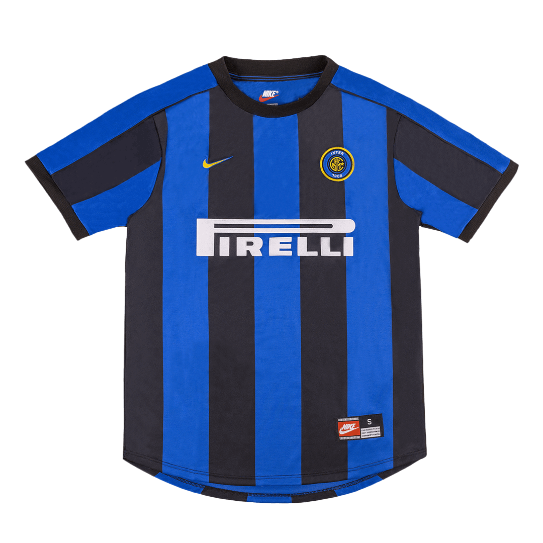 RONALDO 9 Inter Milan 9900 Home Retro Football Shirt - Official