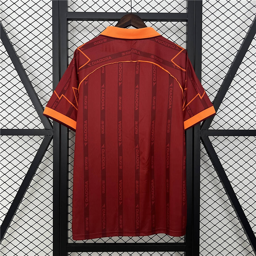 AS Roma Retro Home Shirt 199900 - Official Replica 10582