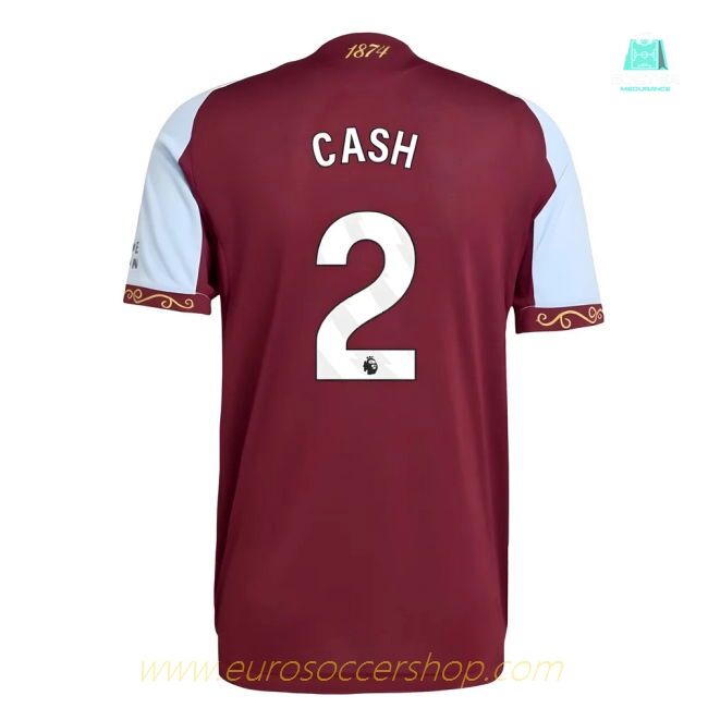 2025-2026 Aston Villa Authentic Home Shirt (Cash 2)