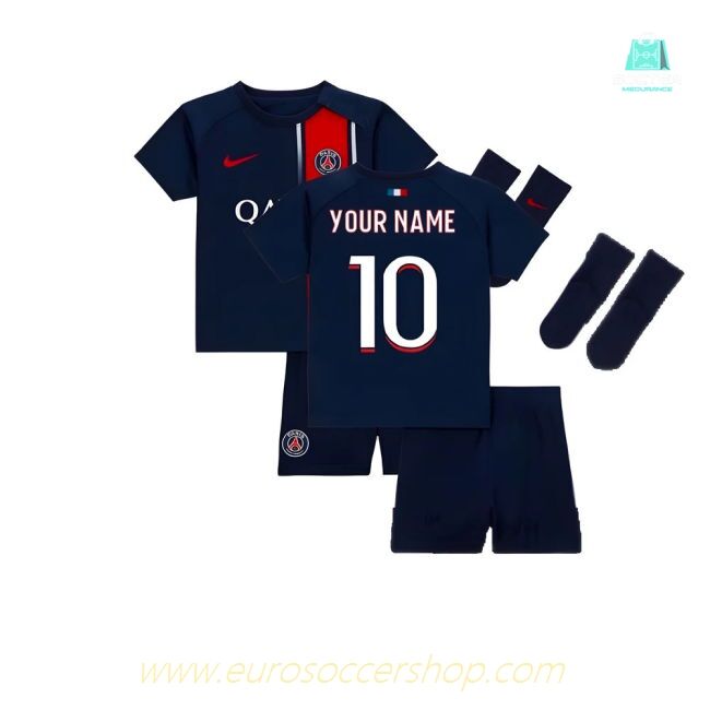 2023-2024 PSG Home Infants Baby Kit (Your Name)