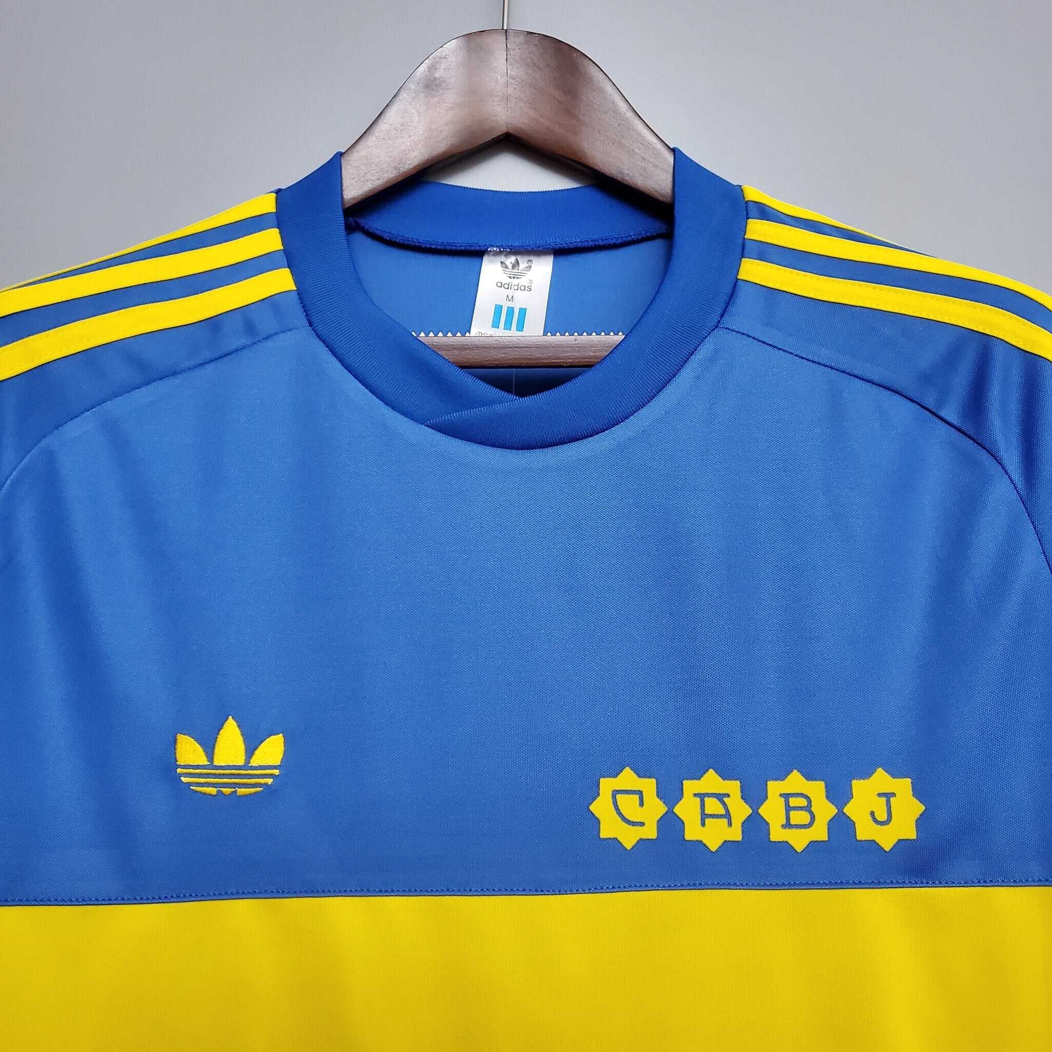 1981 Boca Junior Home retro kit – Long sleeve