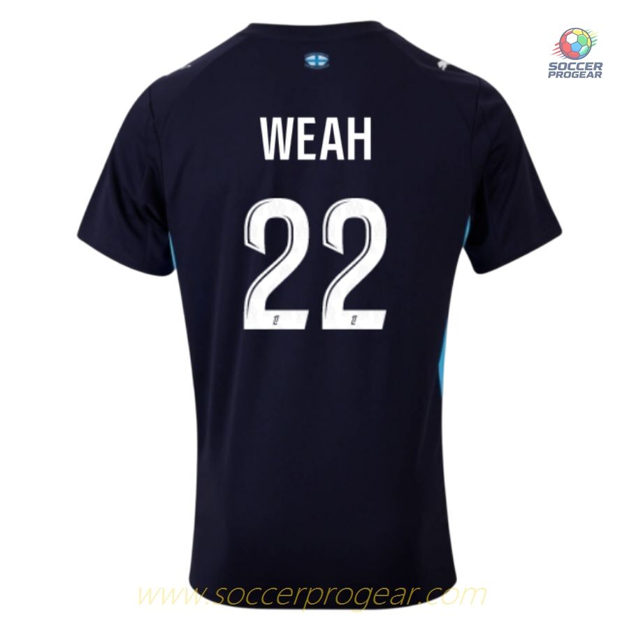 OM Away Football Soccer Team Shirt 2025-2026 Season Weah