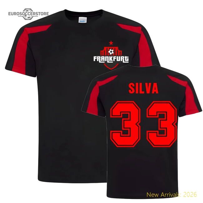 Performance Andre Silva Frankfurt Sports Training Jersey (Black)