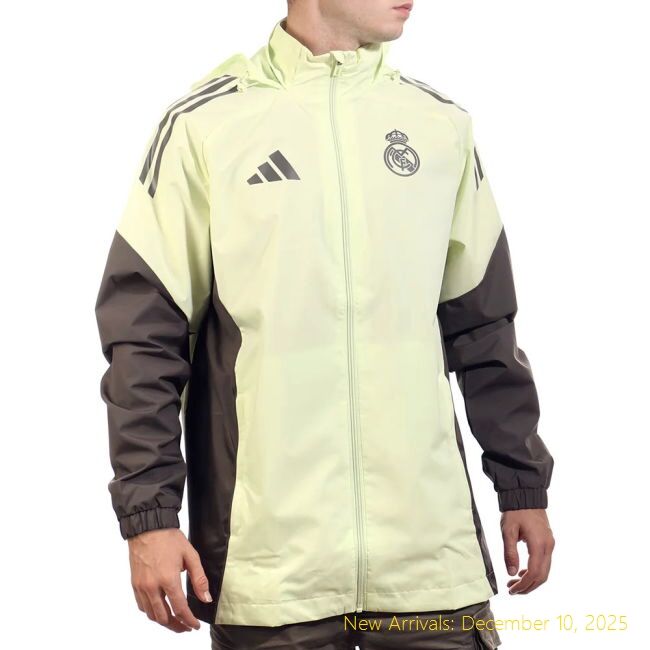 2025-2026 Real Madrid Jacket - Premium Quality - Moisture Wicking