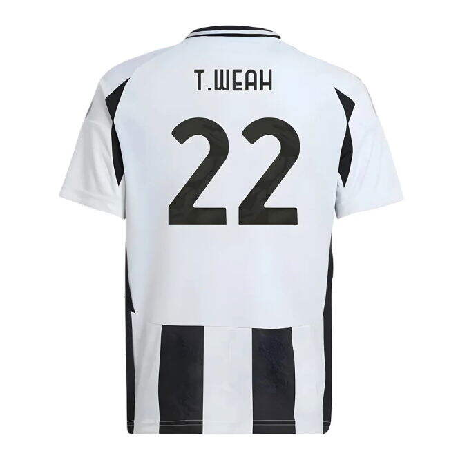 High Performance Replica Juve Juventus Home Shirt Kids T Weah #22 ...