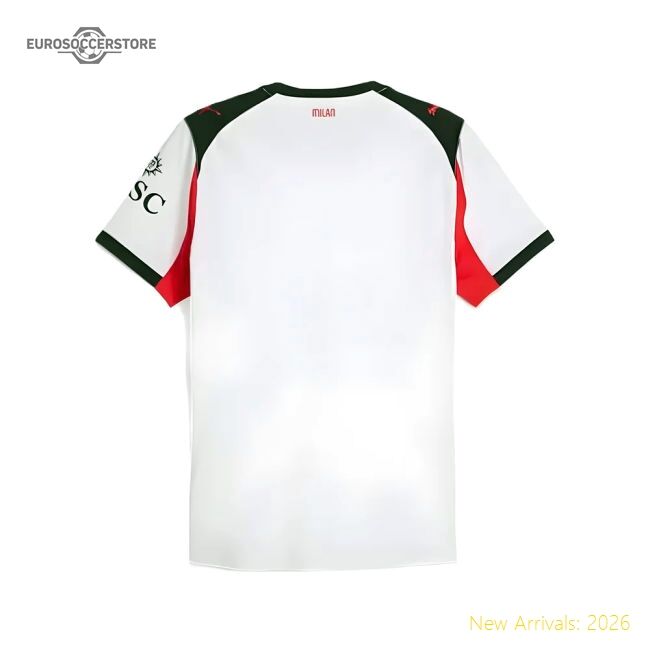 High-quality 2025-2026 Ac Milan Authentic Away Shirt - Match Quality