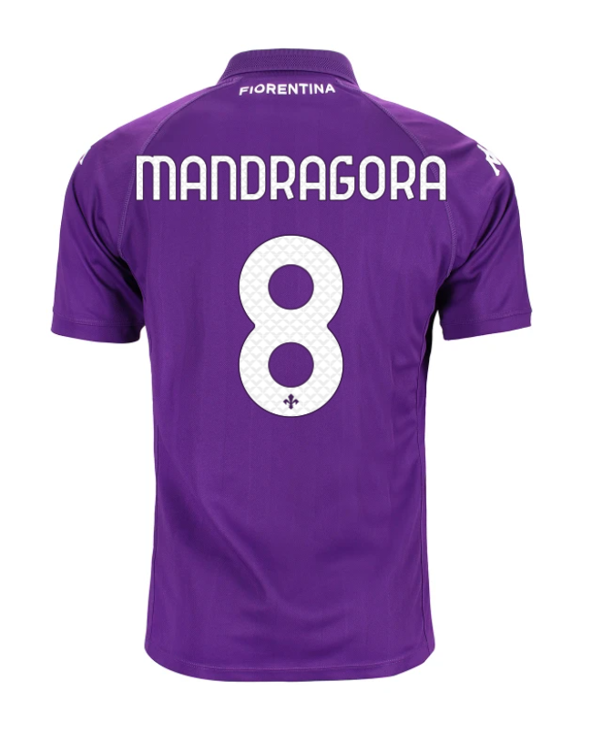 24-25 Fiorentina Home Jersey MANDRAGORA 8