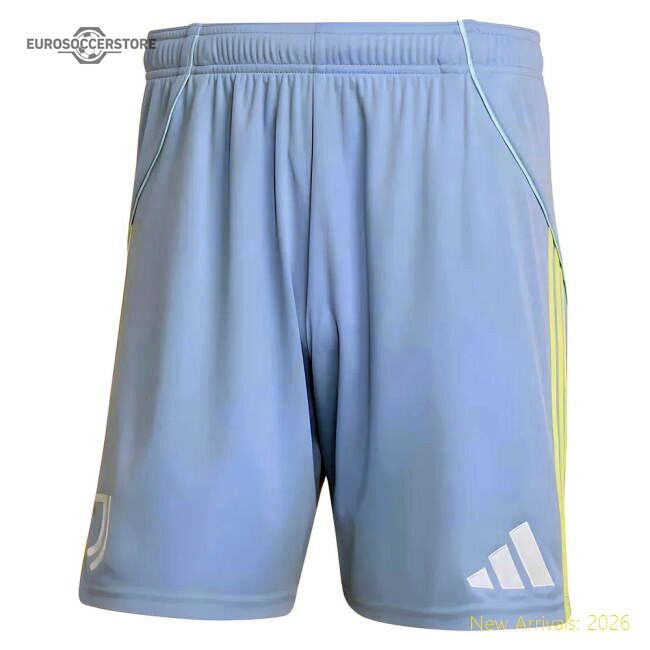 2025-2026 Juve Away Athletic Shorts (ash Blue) - Cost-effective