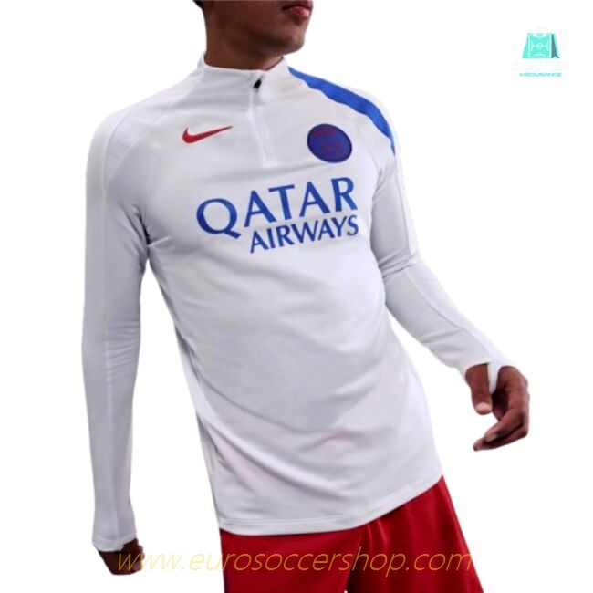 2025-2026 PSG Strike Dri-Fit Drill Top (White)