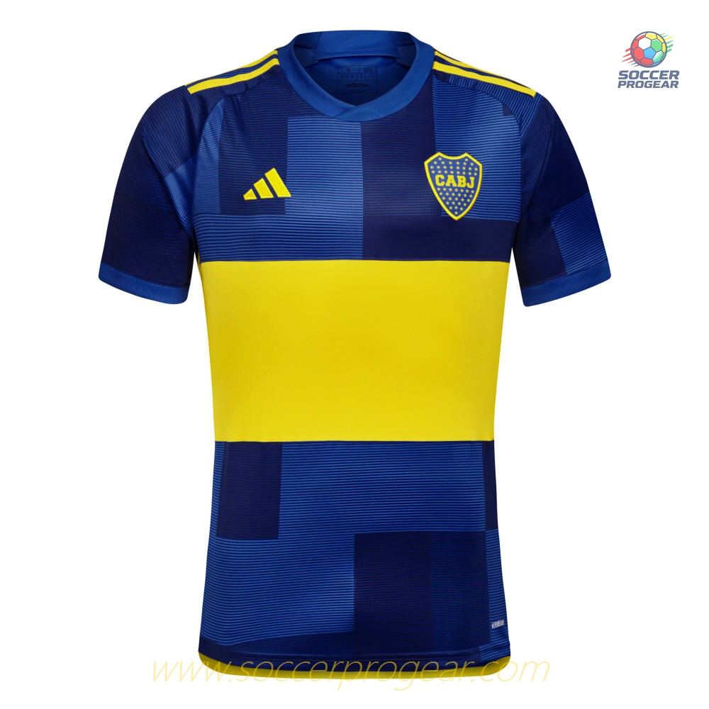 BOCA JUNIOR HOME 2023 2024 CHILDREN'S KIT JERSEY