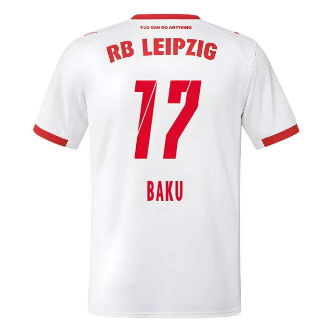 Official Leipzig Red Bull Leipzig Home Shirt Baku #17 Elite Perfor...