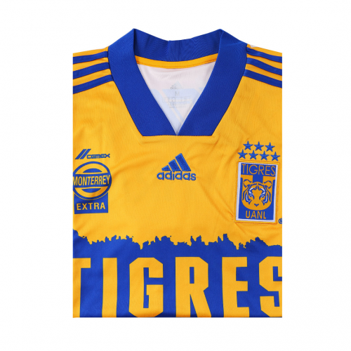 20-21 Tigres UANL Home Yellow Soccer Jersey Shirt - Official Replica