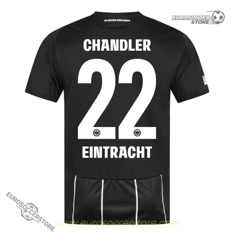 Eintracht Frankfurt's Chandler #22 jersey for the 25-26 Champions League season.