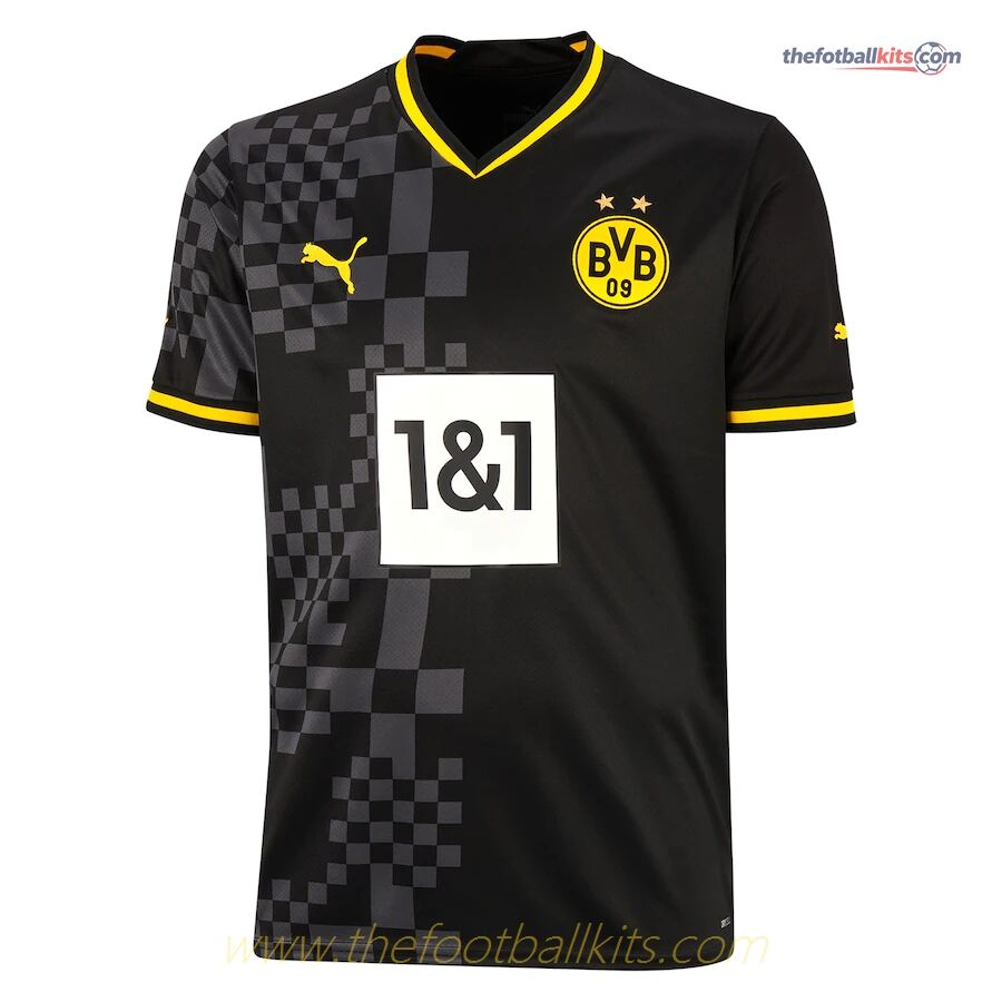 Genuine Borussia Dortmund Away Team Jersey 2022-23 Edition