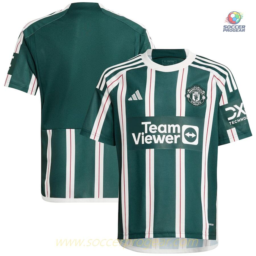 Manchester United Away Child Kit Shirt 2023 2024