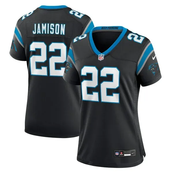 None Jamison Carolina Game Jersey - Black | NFL Player Jersey