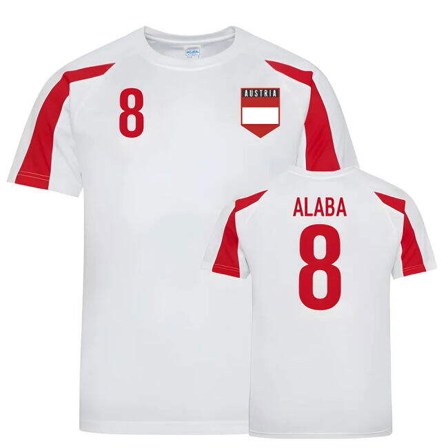 Licensed 2025-2026 Austria UEFA Training Jersey (Alaba 8)