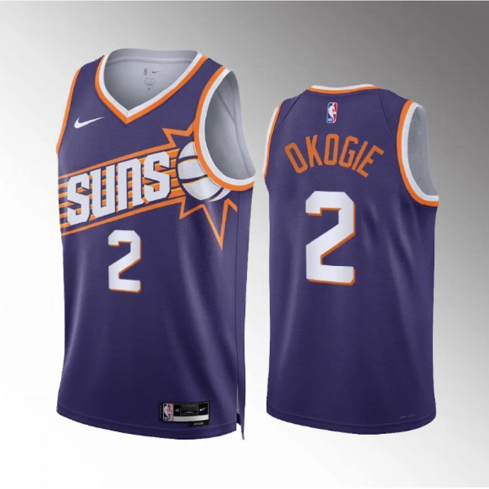 Fan Favorite Modern Men's Phoenix Suns #2 Josh Purple Basketball Jersey