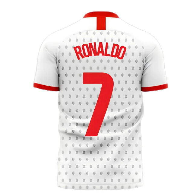 Portugal Football Team Sophisticated Away Game Jersey (RONALDO 7)