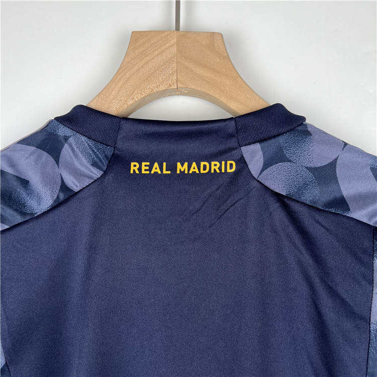 KidsYouth Real Madrid 2324 Away Soccer Football KitShirtShort -